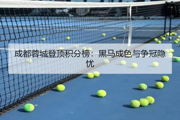 成都蓉城登顶积分榜：黑马成色与争冠隐忧
